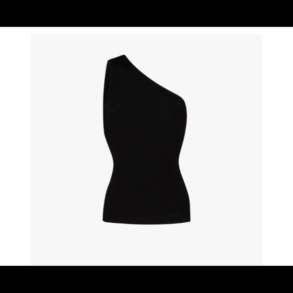 Goldsign NWT one shoulder ribbed tank - Picture 2 of 6